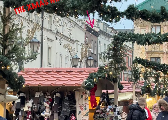 アパートホテル The Heritage House Main Square Self Check-in クラクフ